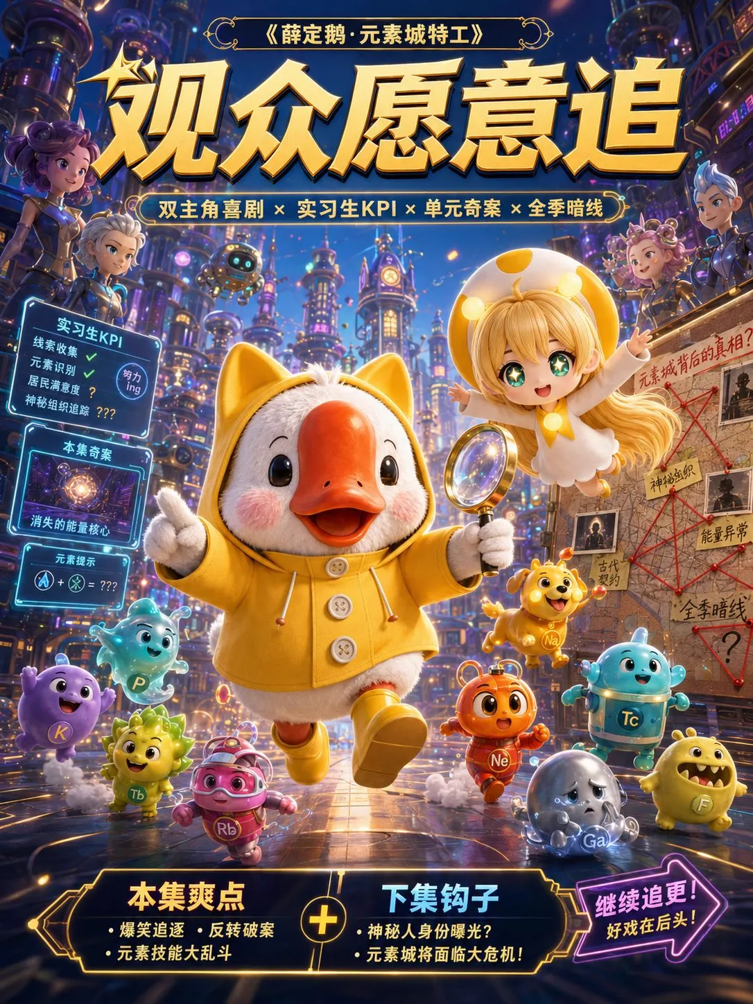 观众愿意追